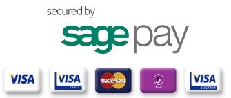 Allmark Sweets use Sagepay to give you ultimate payment security